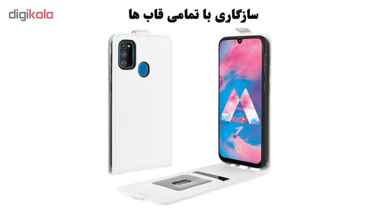 محافظ صفحه نمایش 5D هورس مدل FAG مناسب برای گوشی موبایل سامسونگ Galaxy M30s بسته دو عددی