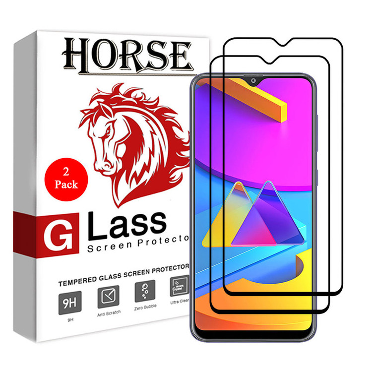 محافظ صفحه نمایش 5D هورس مدل FAG مناسب برای گوشی موبایل سامسونگ Galaxy M10s بسته دو عددی