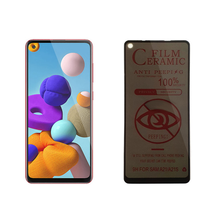 محافظ صفحه نمایش حریم شخصی مدل PR CRG01st مناسب برای گوشی موبایل سامسونگ Galaxy A21s
