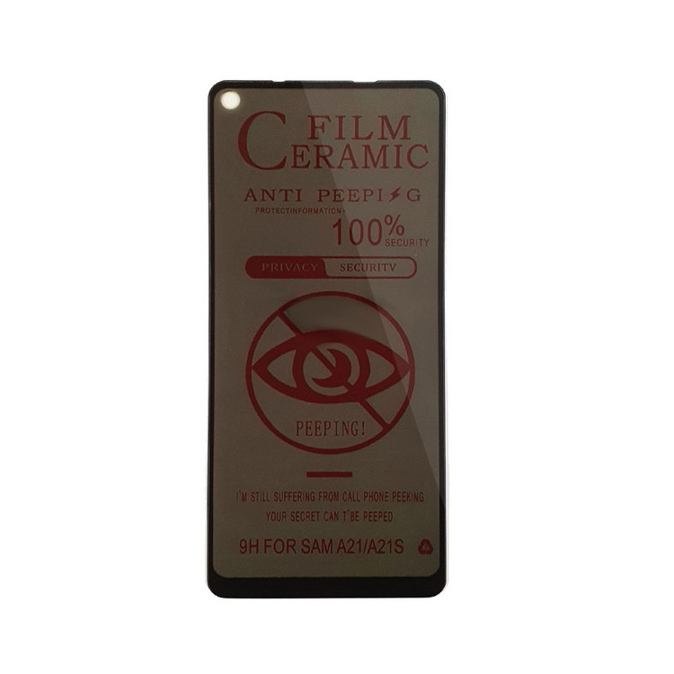 محافظ صفحه نمایش حریم شخصی مدل PR CRG01st مناسب برای گوشی موبایل سامسونگ Galaxy A21s