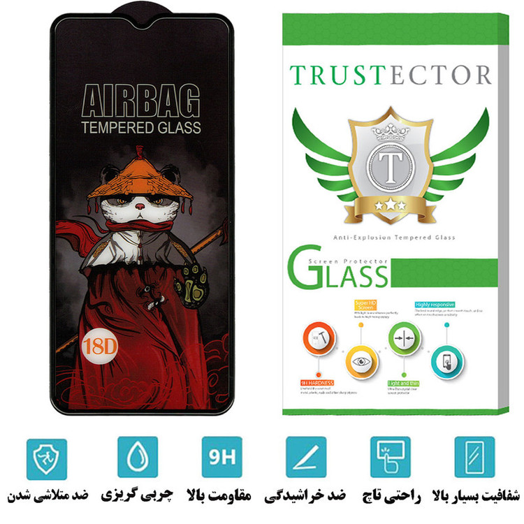 محافظ صفحه نمایش تراستکتور مدل AIRTA مناسب برای گوشی موبایل سامسونگ Galaxy A02