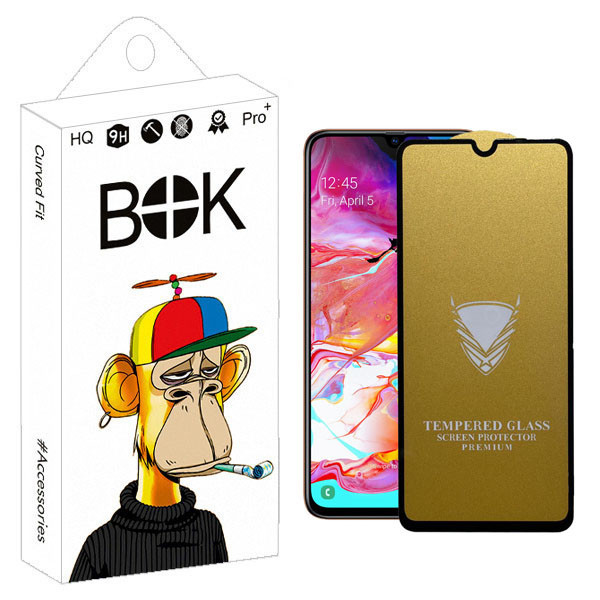 محافظ صفحه نمایش بوک مدل OG مناسب برای گوشی موبایل سامسونگ Galaxy A70