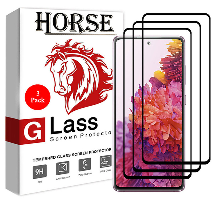 محافظ صفحه نمایش سرامیکی هورس مدل CRM مناسب برای گوشی موبایل سامسونگ Galaxy S20 FE بسته سه عددی