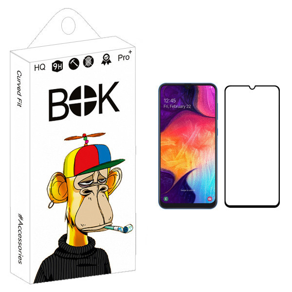 محافظ صفحه نمایش بوک مدل HD+ مناسب برای گوشی موبایل سامسونگ Galaxy A30