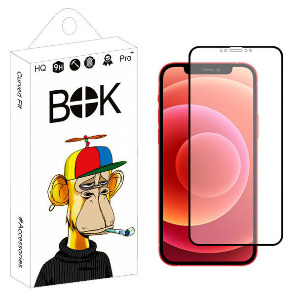 محافظ صفحه نمایش بوک مدل new مناسب برای گوشی موبایل اپل IPHONE 12promax