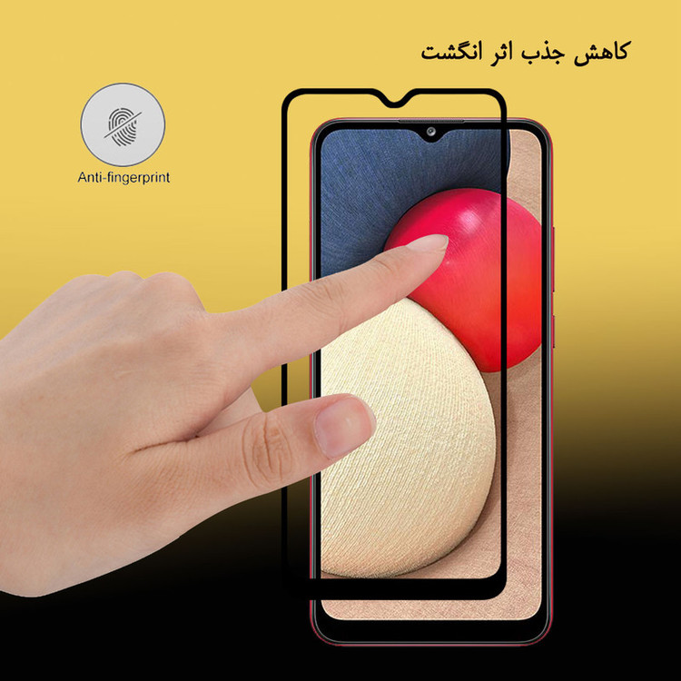 محافظ صفحه نمایش 5D هورس مدل FAG مناسب برای گوشی موبایل سامسونگ Galaxy A02s