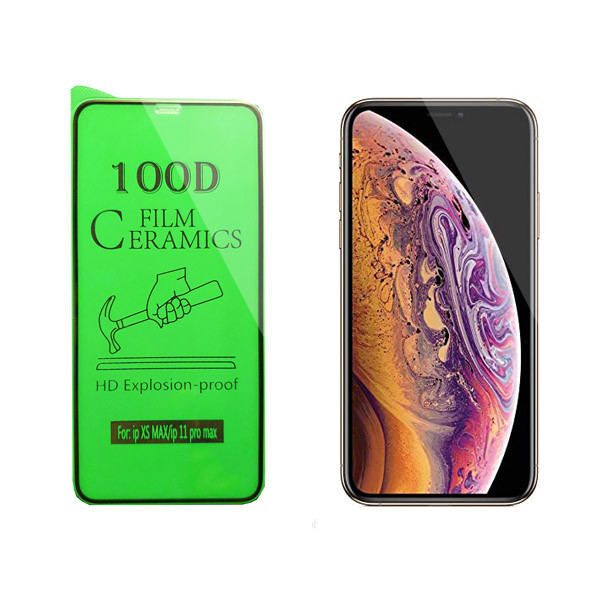 محافظ صفحه نمایش سرامیکی گریفین مدل FLCRG GN mo مناسب برای گوشی موبایل اپل iPhone XS Max