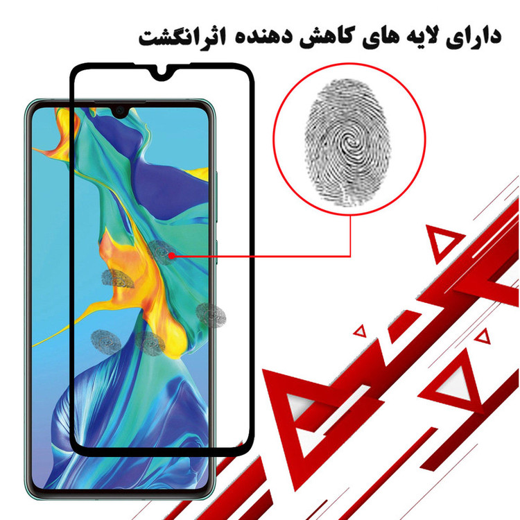 محافظ صفحه نمایش سرامیکی هورس مدل CRM مناسب برای گوشی موبایل هوآوی P30 بسته دو عددی