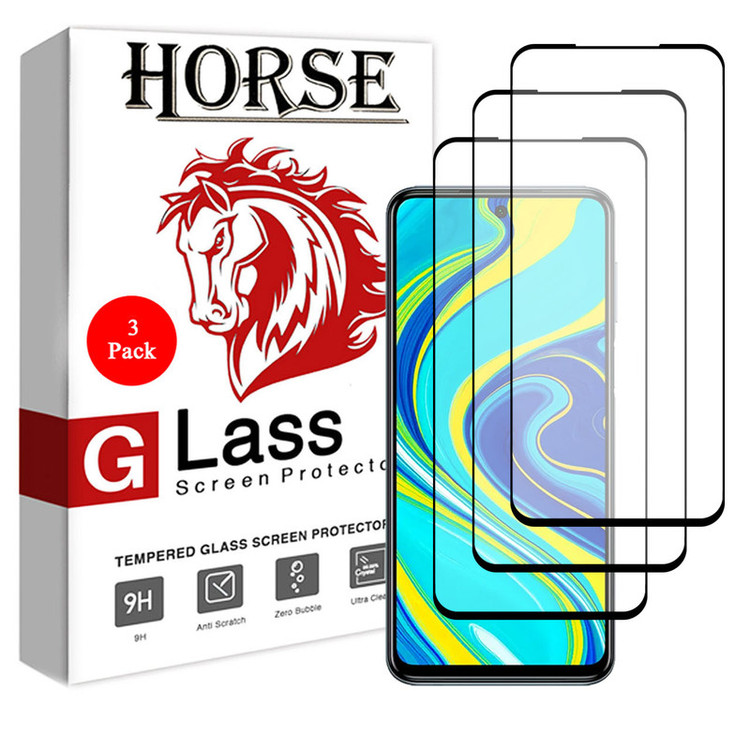 محافظ صفحه نمایش سرامیکی هورس مدل CMT مناسب برای گوشی موبایل شیائومی Redmi Note 9S بسته سه عددی