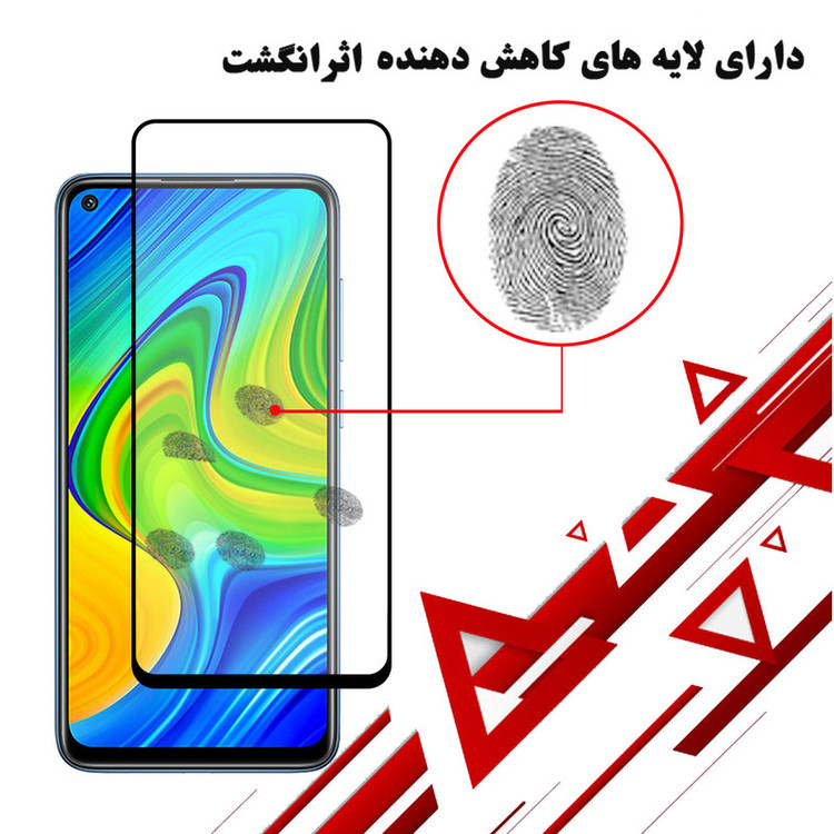 محافظ صفحه نمایش سرامیکی هورس مدل CMT مناسب برای گوشی موبایل شیائومی Redmi Note 9 بسته دو عددی