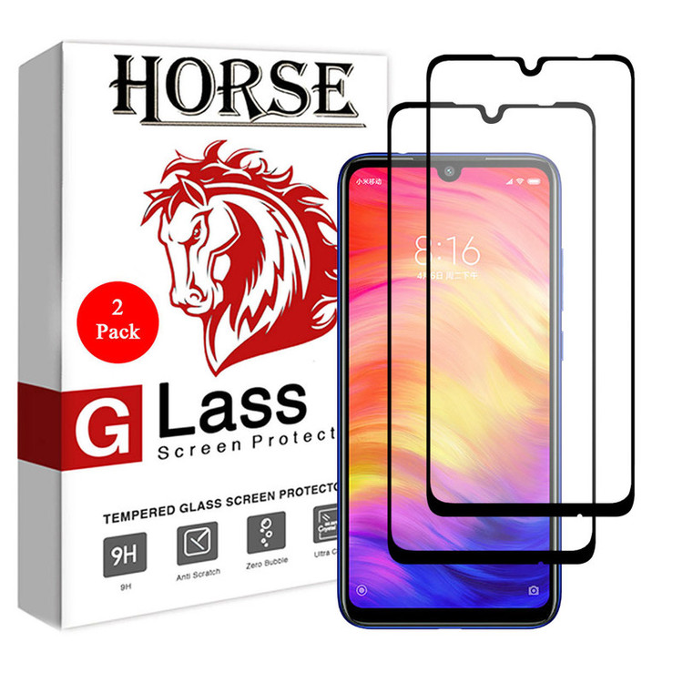 محافظ صفحه نمایش سرامیکی هورس مدل CMT مناسب برای گوشی موبایل شیائومی Redmi Note 7 بسته دو عددی