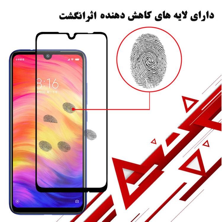 محافظ صفحه نمایش سرامیکی هورس مدل CMT مناسب برای گوشی موبایل شیائومی Redmi Note 7 بسته دو عددی
