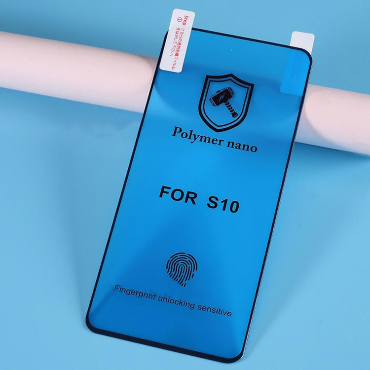 محافظ صفحه نمایش نانو هورس مدل PNNM مناسب برای گوشی موبایل سامسونگ Galaxy S10 بسته سه عددی
