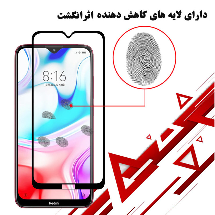 محافظ صفحه نمایش سرامیکی هورس مدل CMT مناسب برای گوشی موبایل شیائومی Redmi 8 بسته سه عددی