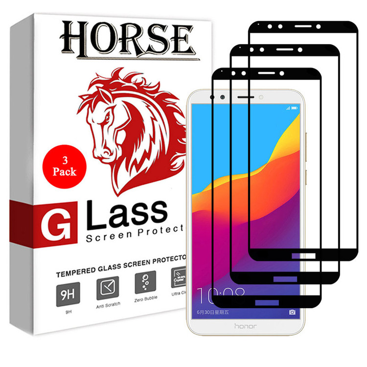 محافظ صفحه نمایش سرامیکی هورس مدل CRM مناسب برای گوشی موبایل آنر 7C / Enjoy 8 بسته سه عددی