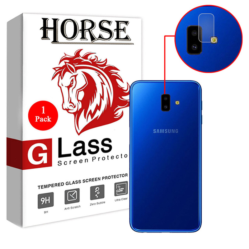 محافظ لنز دوربین هورس مدل UTF مناسب برای گوشی موبایل سامسونگ Galaxy J6 Plus