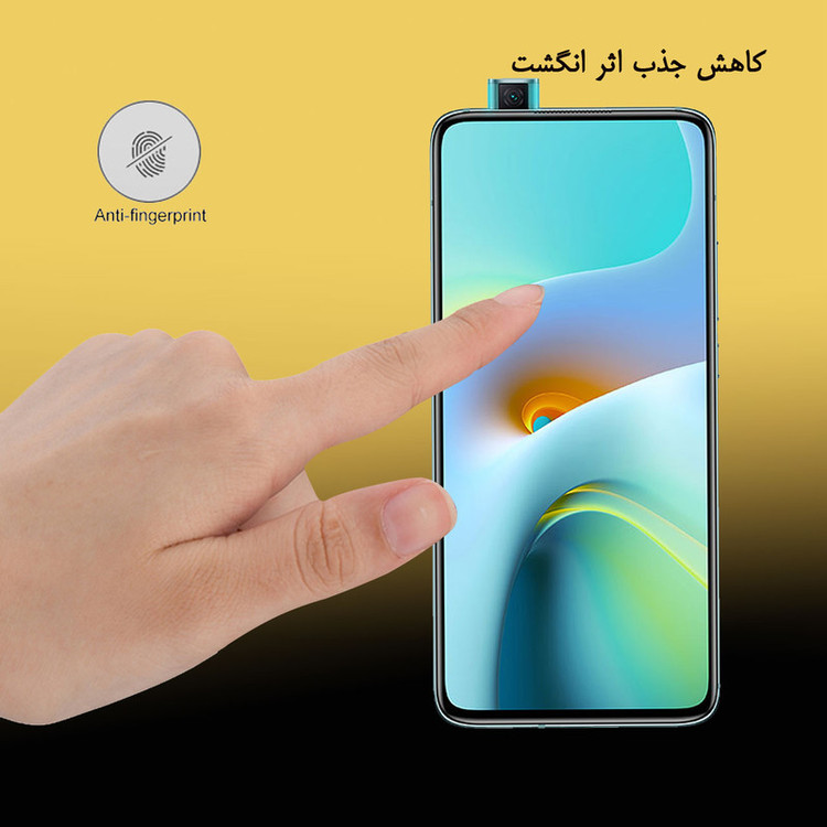 محافظ صفحه نمایش 5D هورس مدل FAG مناسب برای گوشی موبایل شیائومی Redmi K30 Ultra