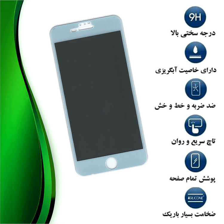 محافظ صفحه نمایش حریم شخصی تراستکتور مدل PFTA مناسب برای گوشی موبایل اپل iPhone 7 Plus