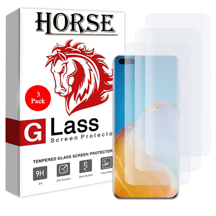 محافظ صفحه نمایش یووی لایت هورس مدل LVB مناسب برای گوشی موبایل هوآوی P40 Pro بسته سه عددی