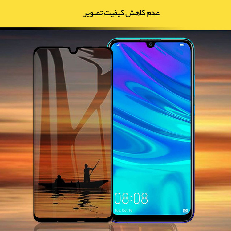 محافظ صفحه نمایش حریم شخصی هورس مدل SSP مناسب برای گوشی موبایل هوآوی P smart 2019