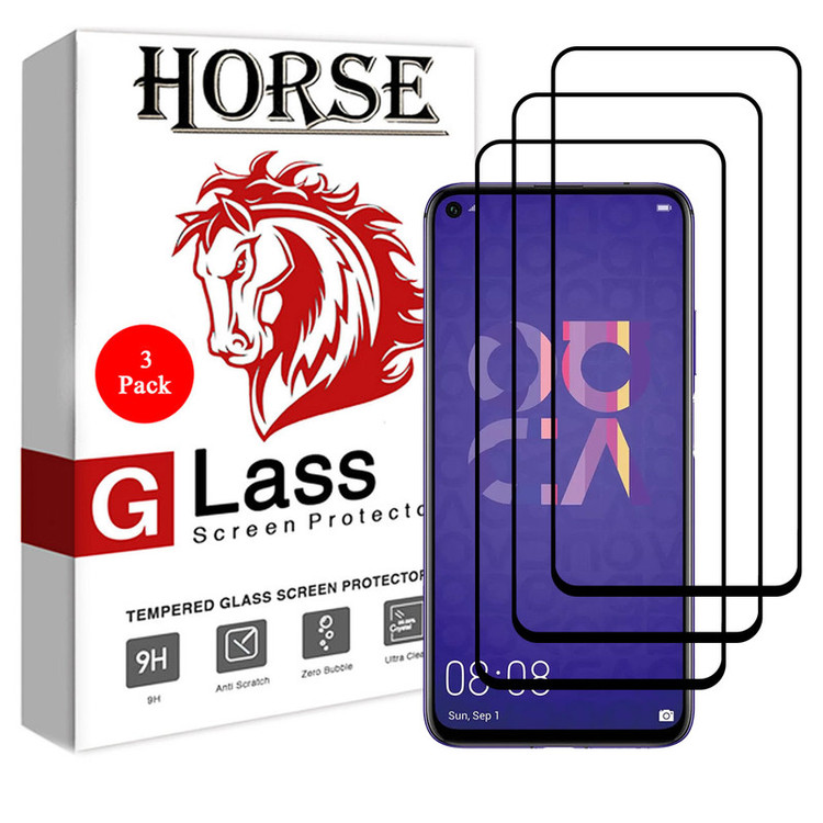 محافظ صفحه نمایش سرامیکی هورس مدل CRM مناسب برای گوشی موبایل هوآوی nova 5T بسته سه عددی