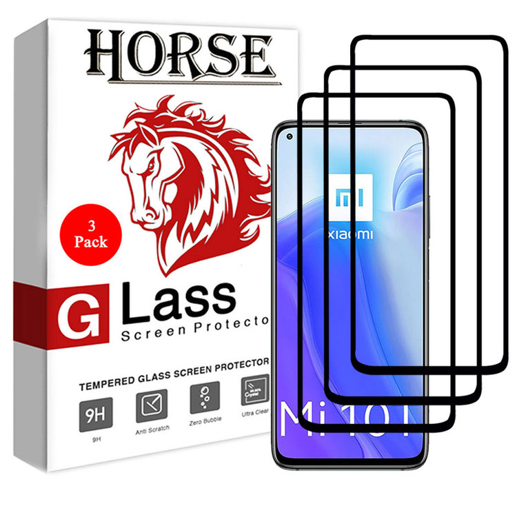 محافظ صفحه نمایش سرامیکی هورس مدل CRM مناسب برای گوشی موبایل شیائومی Mi 10T بسته سه عددی