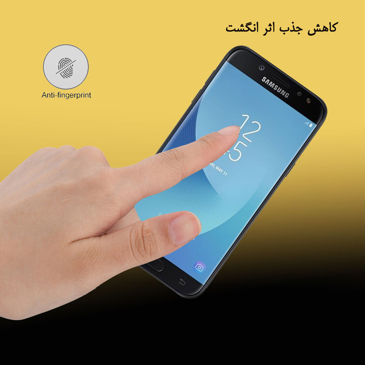 محافظ صفحه نمایش سرامیکی هورس مدل CRM مناسب برای گوشی موبایل سامسونگ Galaxy J7 Pro بسته سه عددی