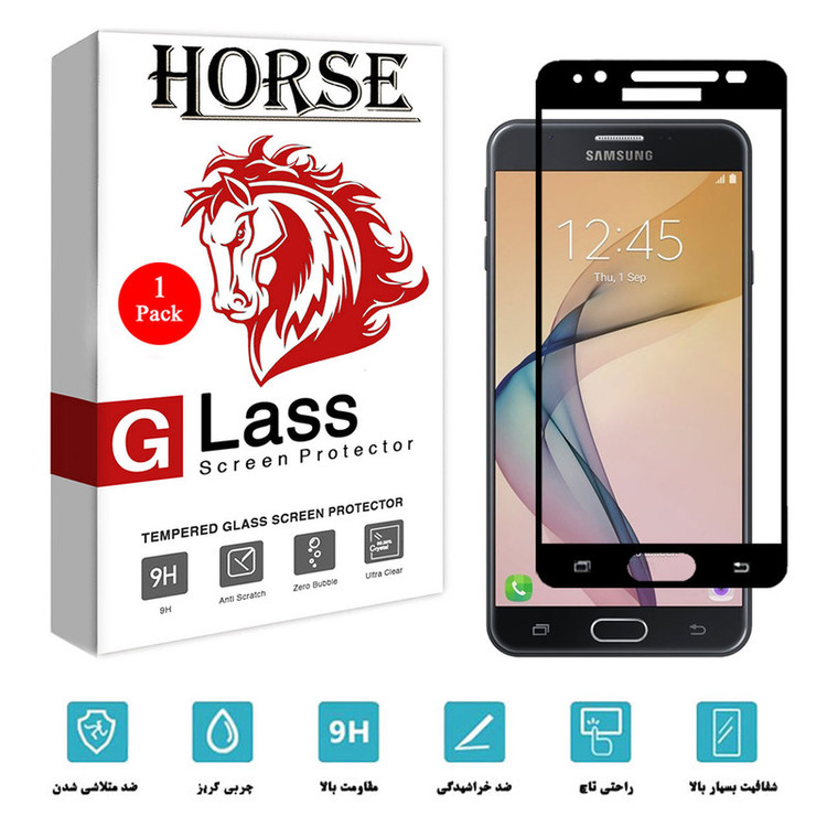 محافظ صفحه نمایش سرامیکی هورس مدل CRM مناسب برای گوشی موبایل سامسونگ Galaxy J7 2018