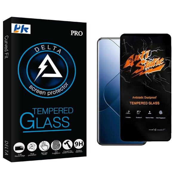 محافظ صفحه نمایش پی کی مدل Delta2 Antistatic مناسب برای گوشی موبایل شیائومی Poco M6 Pro