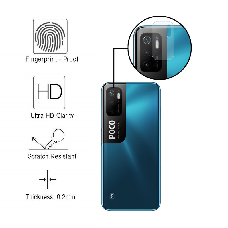 محافظ لنز دوربین هورس مدل SGL-H مناسب برای گوشی موبایل شیائومی Poco M3 Pro 5G