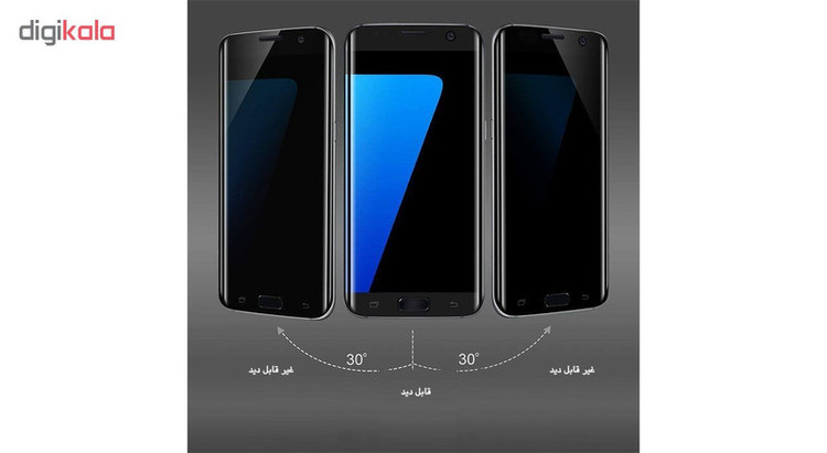 محافظ صفحه نمایش حریم شخصی هورس مدل SSP مناسب برای گوشی موبایل سامسونگ Galaxy S7 Edge