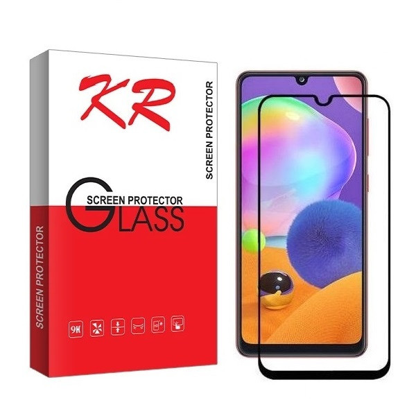 محافظ صفحه نمایش کی آر مدل FUL مناسب برای گوشی موبایل سامسونگ Galaxy A01