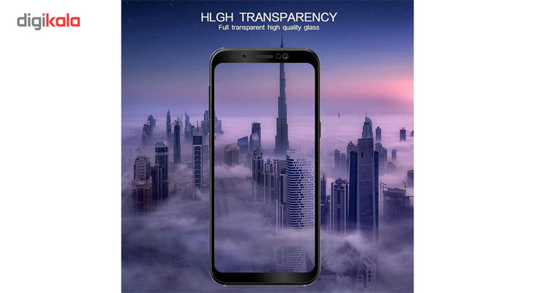 محافظ صفحه نمایش نانو و 5D هورس مدل FAG مناسب برای گوشی موبایل سامسونگ A8 Plus 2018 مجموعه سه عددی