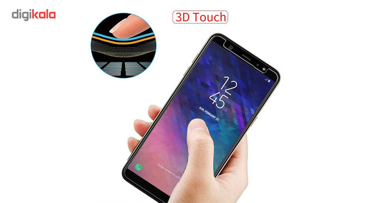 محافظ صفحه نمایش نانو و 5D هورس مدل FAG مناسب برای گوشی موبایل سامسونگ A8 Plus 2018 مجموعه سه عددی