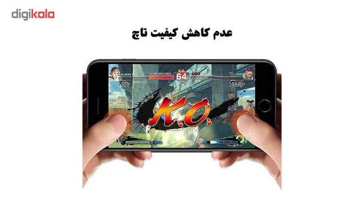 محافظ صفحه نمایش نانو و 5D هورس مدل FAG مناسب برای گوشی موبایل اپل iPhone 8 Plus مجموعه دو عددی به همراه محافظ لنز دوربین