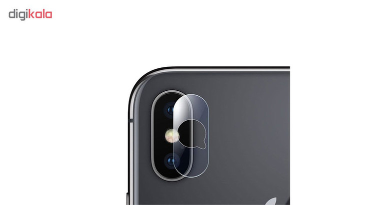 محافظ صفحه نمایش 5D هورس مدل FAG مناسب برای گوشی موبایل اپل iPhone XS Max به همراه محافظ لنز دوربین