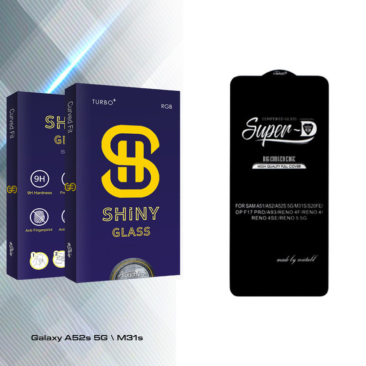 محافظ صفحه نمایش شیشه ای آتوچبو مدل Super-D مناسب برای گوشی موبایل سامسونگ Galaxy A52s 5G / M31s