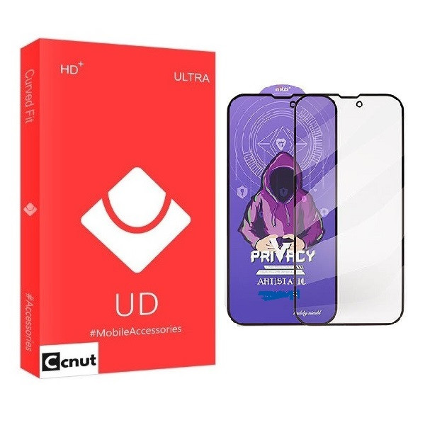 محافظ صفحه نمایش کوکونات مدل privacy Mietubl مناسب برای گوشی موبایل اپل iPhone 16