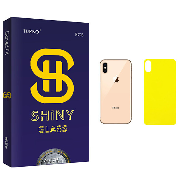 محافظ پشت گوشی آتوچبو مدل Shiny Glass مناسب برای گوشی موبایل اپل iPhone XS