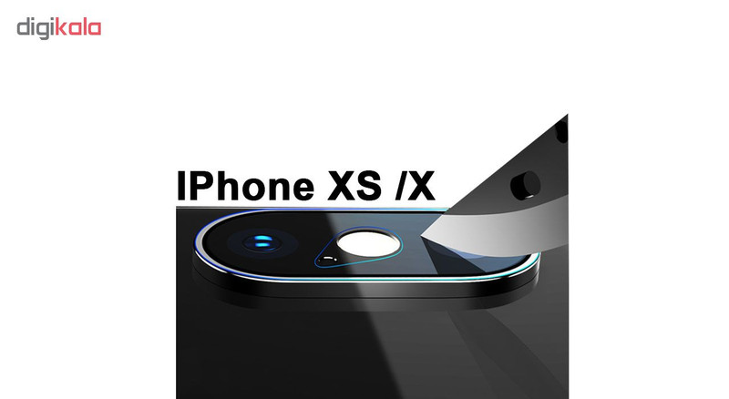 محافظ لنز دوربین هورس مدل UTF مناسب برای گوشی موبایل اپل iPhone X