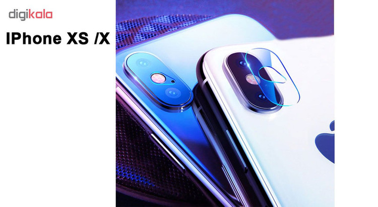 محافظ لنز دوربین هورس مدل UTF مناسب برای گوشی موبایل اپل iPhone X