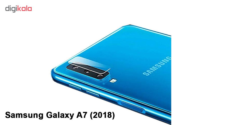 محافظ لنز دوربین هورس مدل UTF مناسب برای گوشی موبایل سامسونگ Galaxy A7 2018