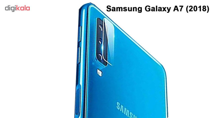 محافظ لنز دوربین هورس مدل UTF مناسب برای گوشی موبایل سامسونگ Galaxy A7 2018