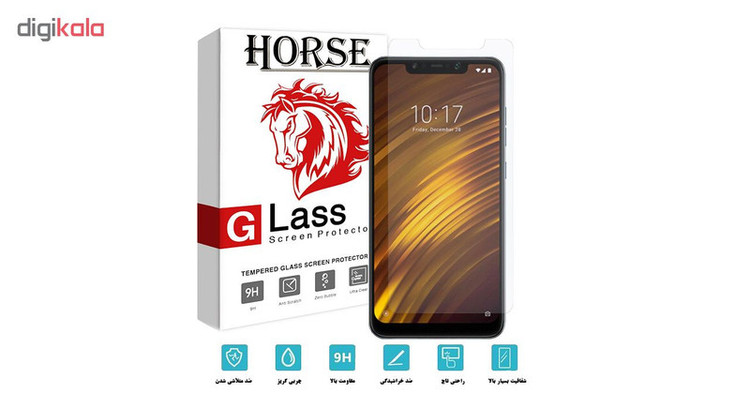 محافظ صفحه نمایش هورس مدل UCC مناسب برای گوشی موبایل شیائومی Pocophone F1
