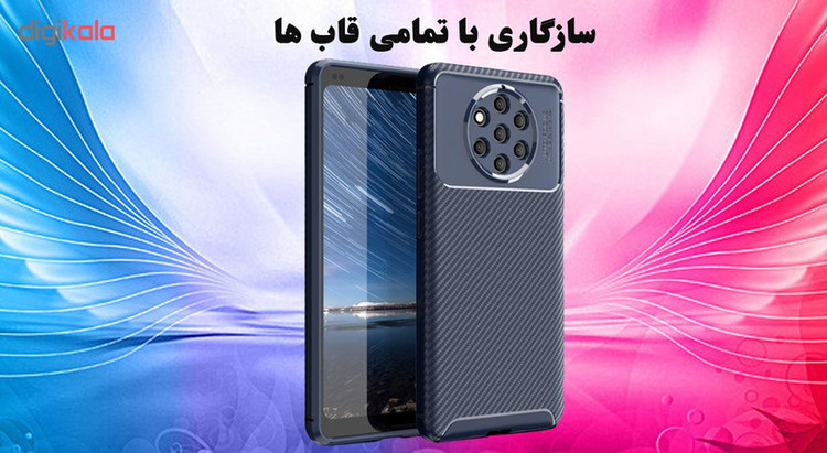 محافظ صفحه نمایش 5D هورس مدل FAG مناسب برای گوشی موبایل نوکیا 9 بسته دو عددی