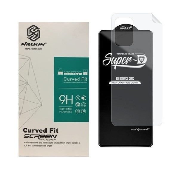 محافظ صفحه نمایش  مدل 2SN-Gss مناسب برای گوشی موبایل  Galaxy A52 4G به همراه محافظ پشت گوشی