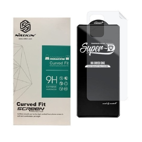 محافظ صفحه نمایش مدل 2SN-Gls مناسب برای گوشی موبایل Galaxy A51 4G به همراه محافظ پشت