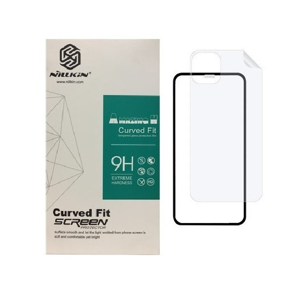 محافظ صفحه نمایش مدل 2FN مناسب برای گوشی موبایل اپل iPhone 13 Pro به همراه محافظ پشت گوشی