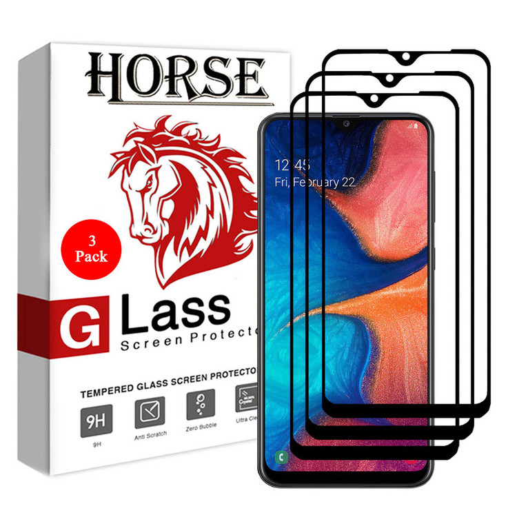 محافظ صفحه نمایش هورس مدل FAG مناسب برای گوشی موبایل سامسونگ Galaxy A20e بسته سه عددی