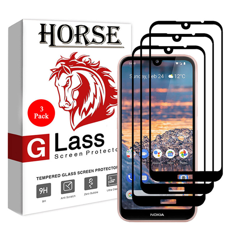 محافظ صفحه نمایش 5D هورس مدل FAG مناسب برای گوشی موبایل نوکیا 4.2 بسته سه عددی